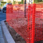 MALLA PLASTICA SEGURIDAD NARANJA